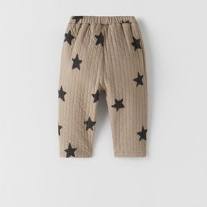 Zara Star quilted pants.